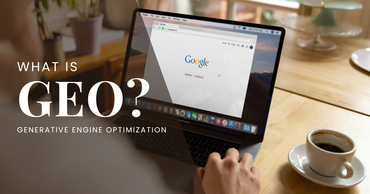 Generative Engine Optimization with Google Search screen